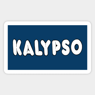 Kalypso, nymph, Greek Mythology, Bubble Font Kalypso Magnet